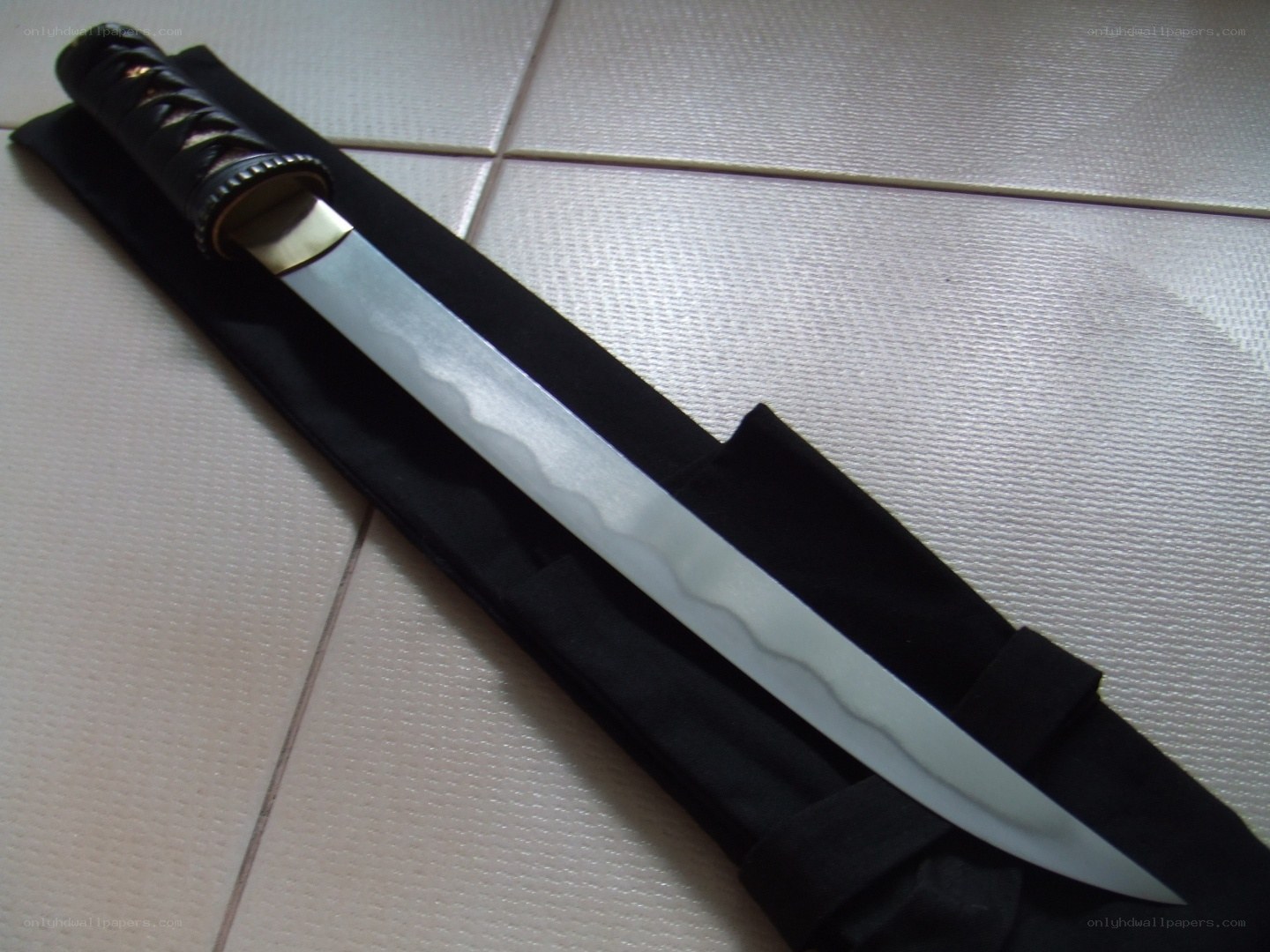 katana sword in scabbard