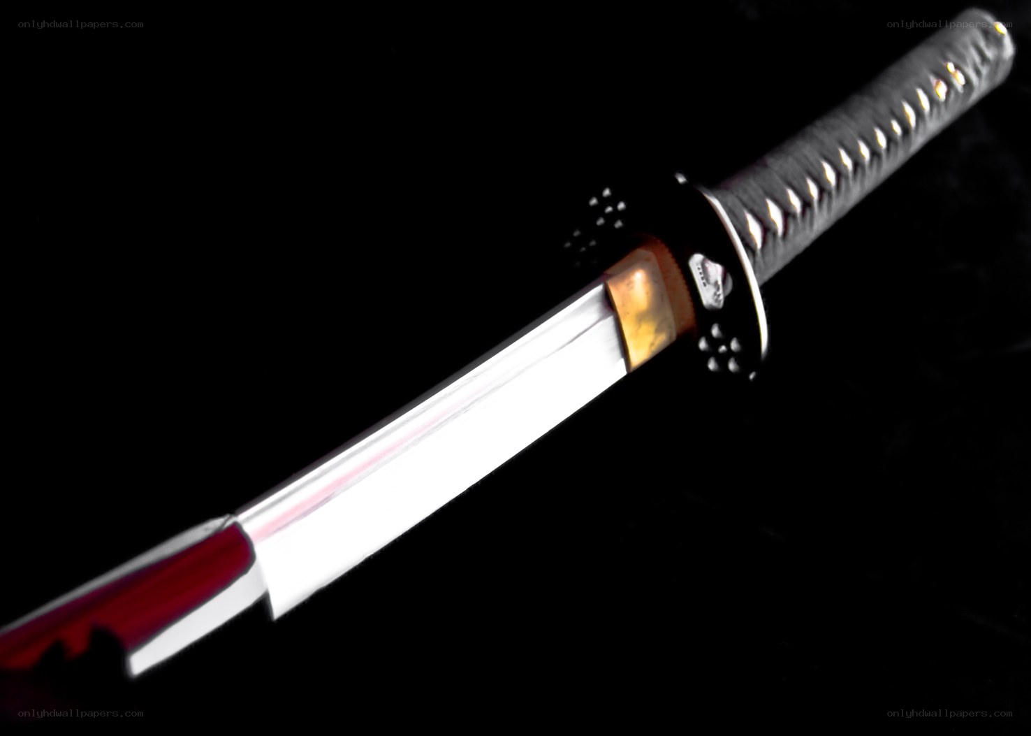 katana sword in sheath