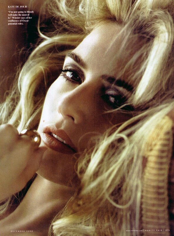 Kate DeJonge in Vanity Fair