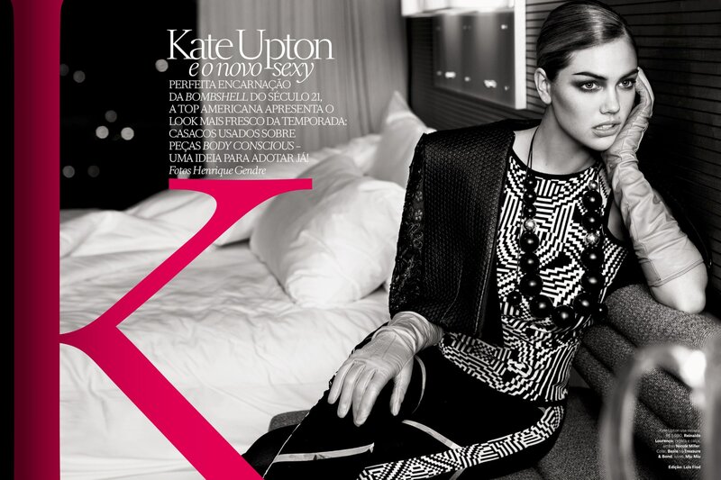 Kate Upton fashion editorial
