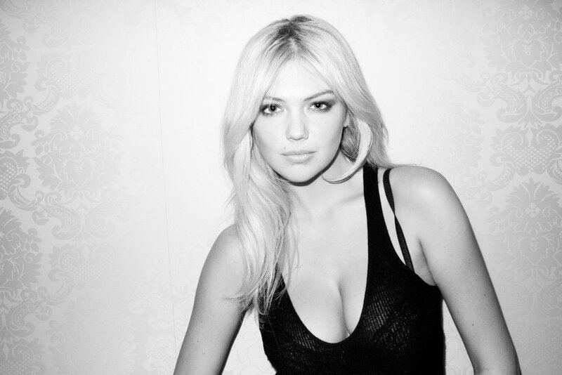 Kate Upton in black top