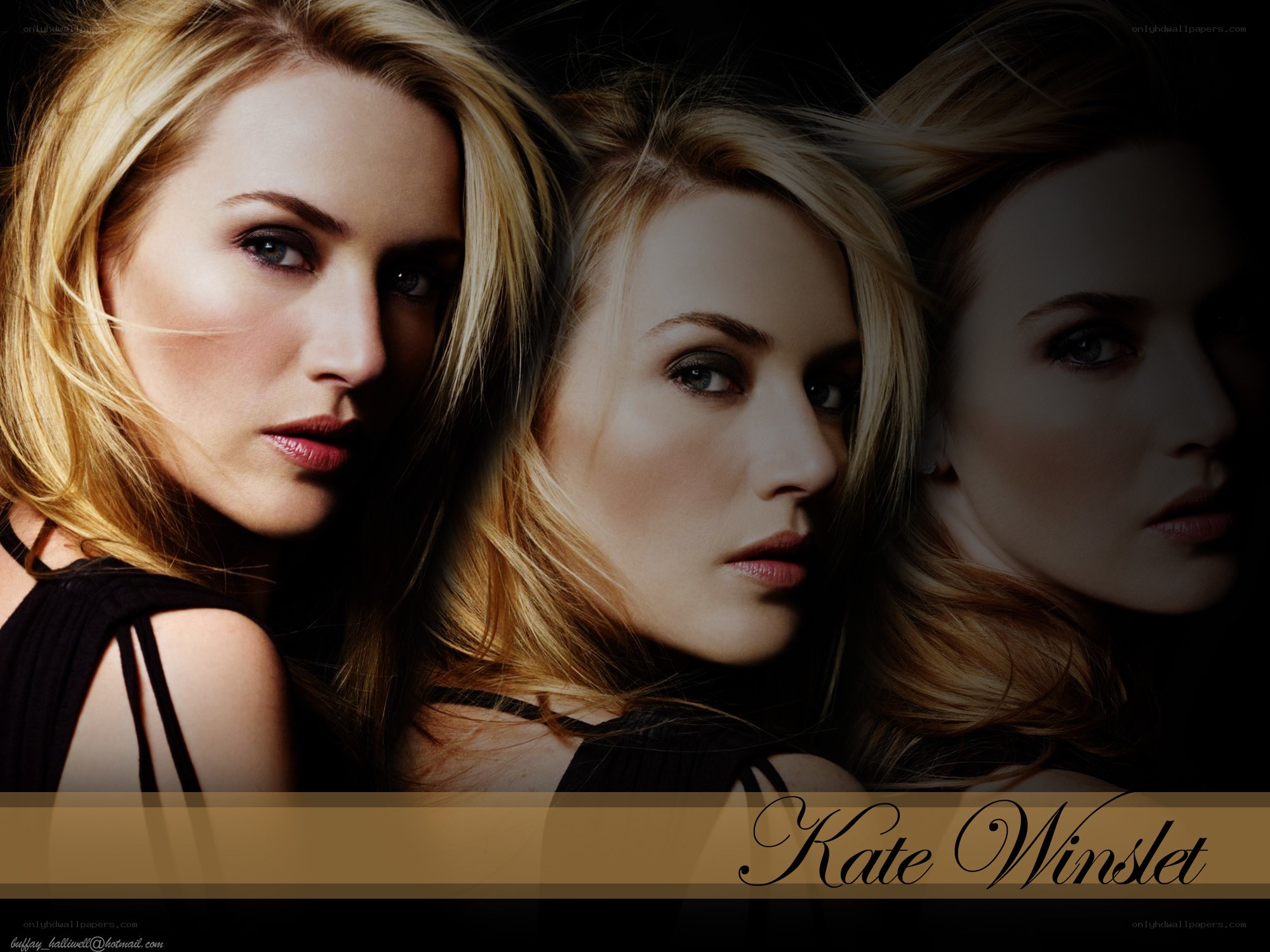 Kate Winslet portrait collage