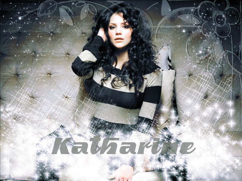 Katharine with sparkles