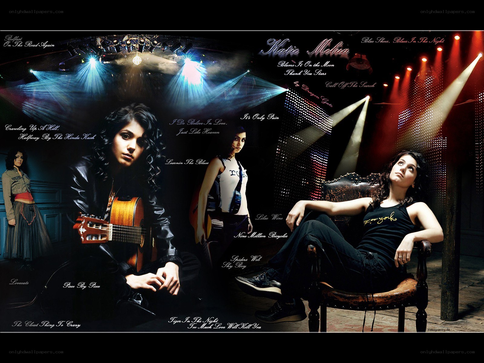 Katie Melua collage artwork