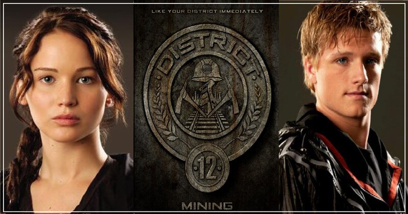 Katniss Everdeen and Peeta Mellark