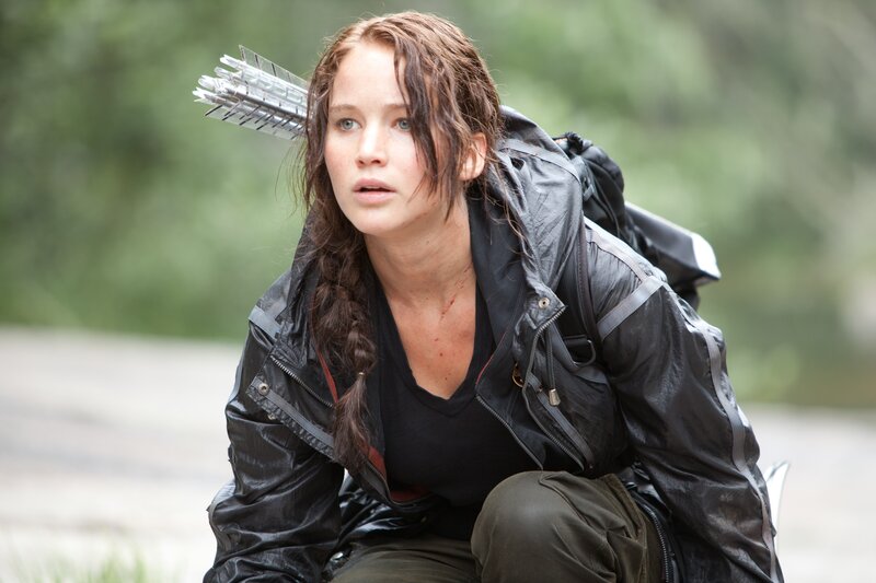 Katniss Everdeen in The Hunger Games