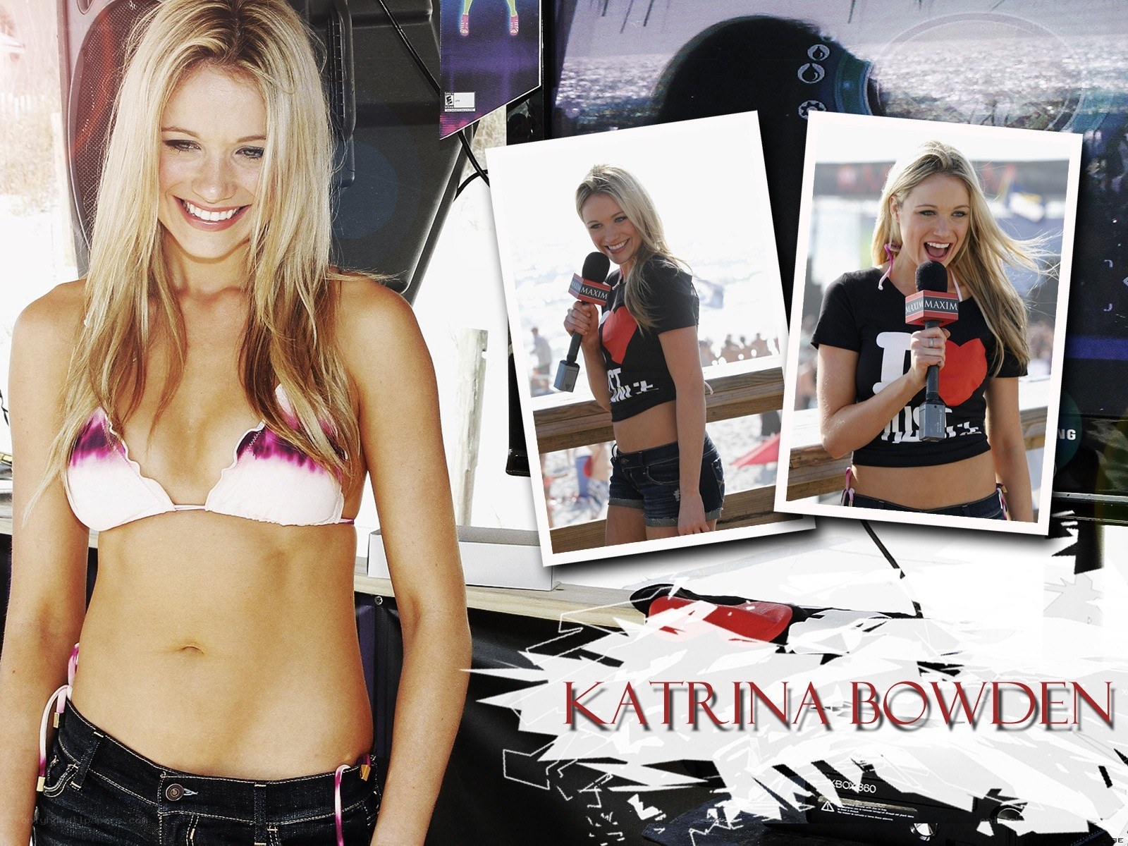Katrina Bowden promotional collage