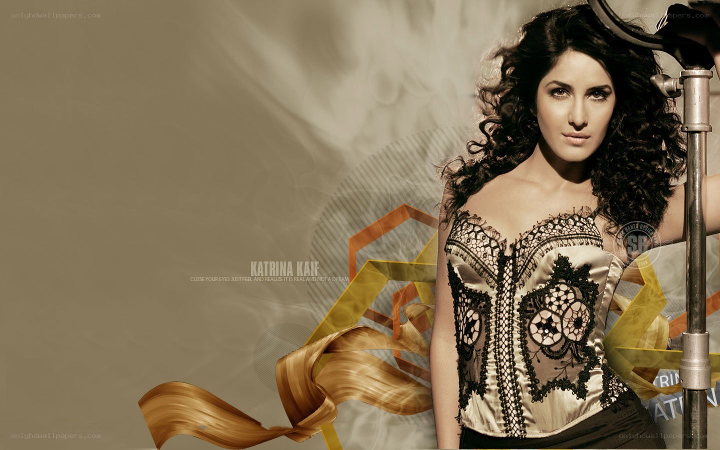 Katrina Kaif in a corset