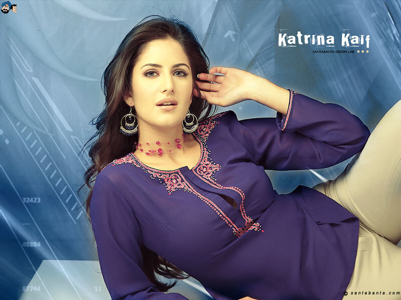 Katrina Kaif in purple outfit