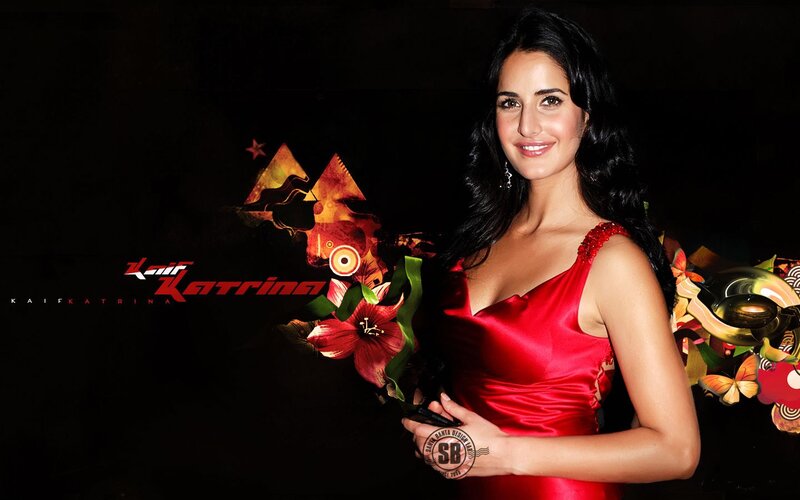 Katrina Kaif in red dress