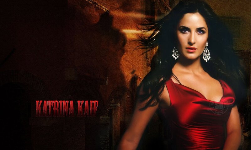 Katrina Kaif in red dress