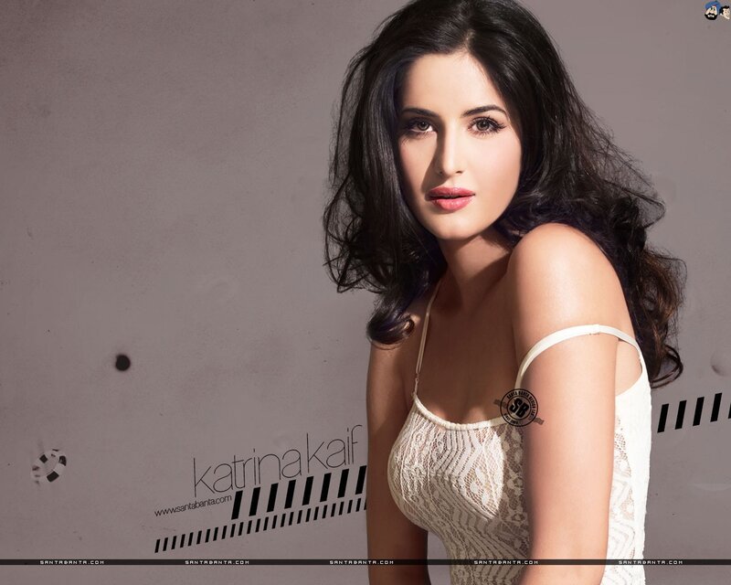 Katrina Kaif in white lace top