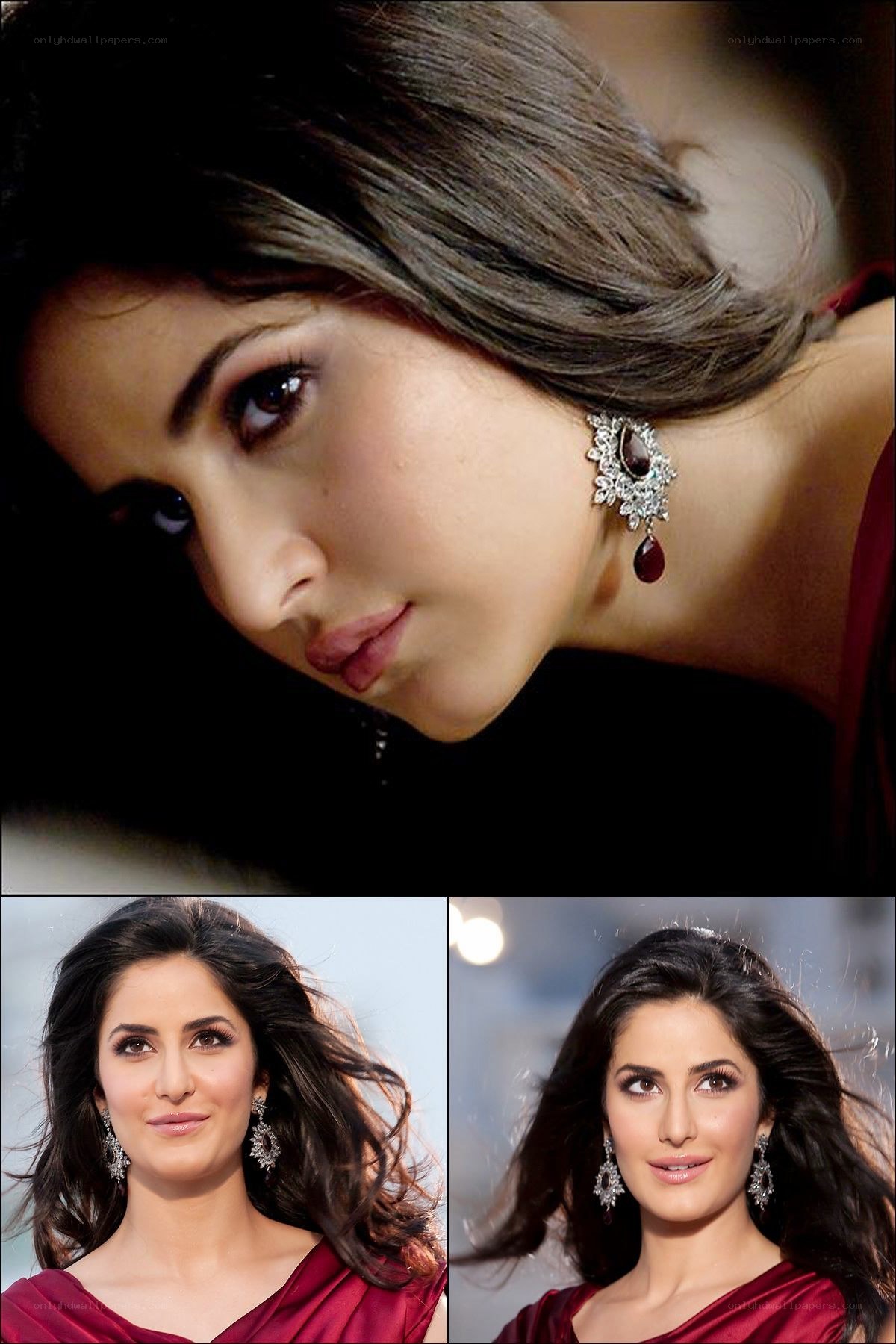Katrina Kaif portrait collage