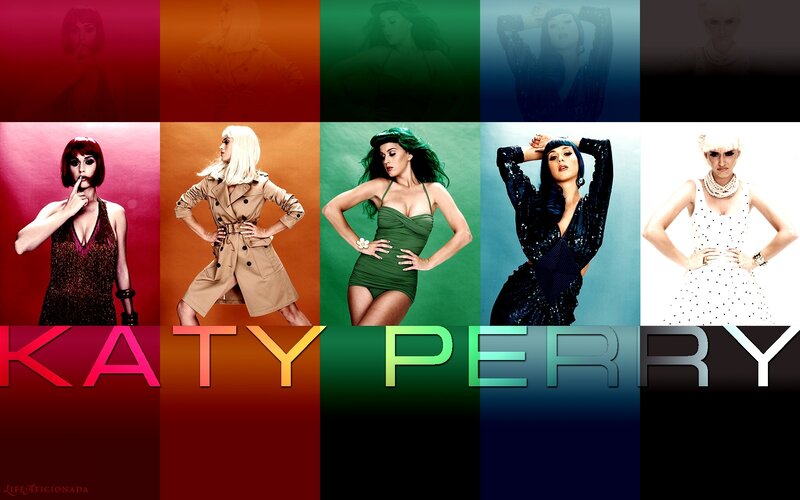 Katy Perry collage artwork