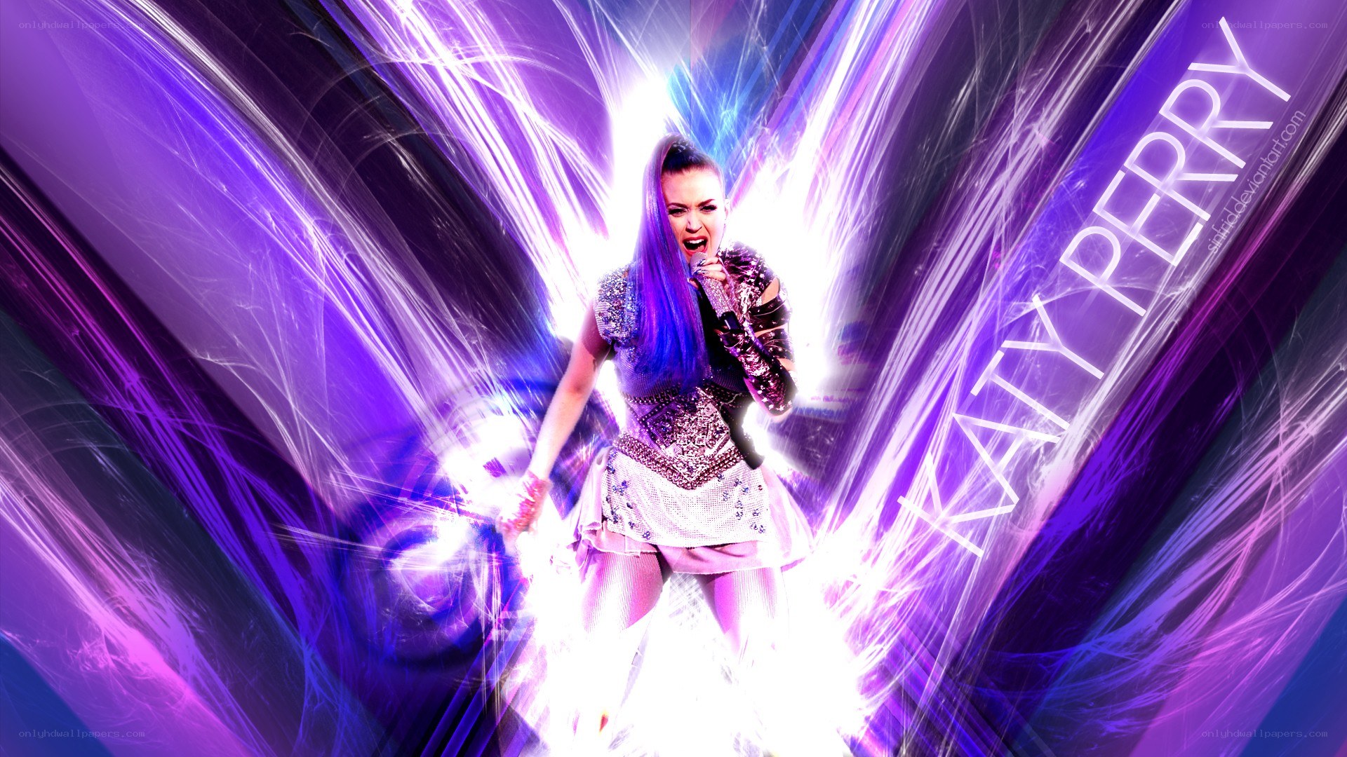 Katy Perry concert artwork