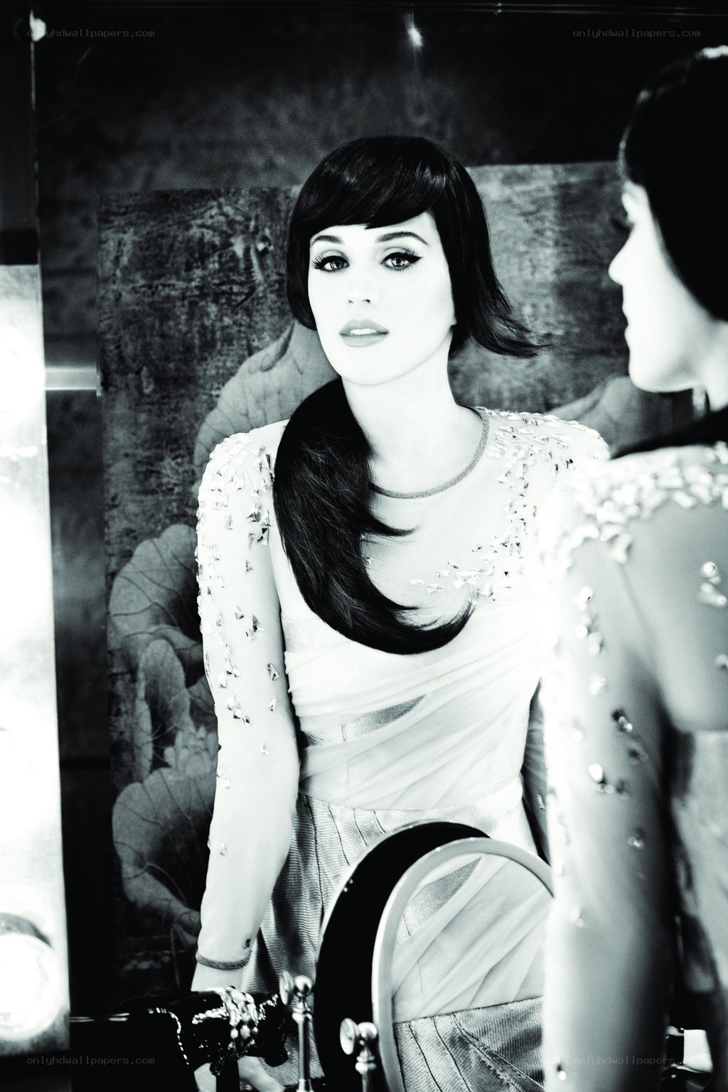 Katy Perry in a glamorous portrait