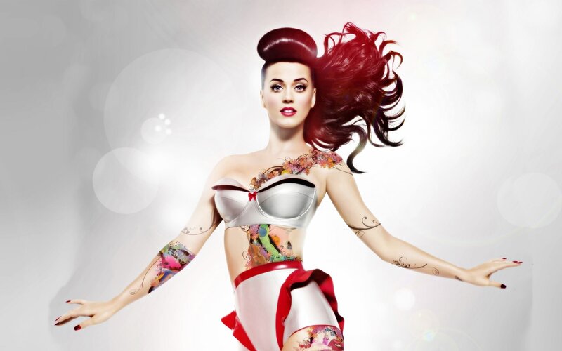 Katy Perry in artistic pose