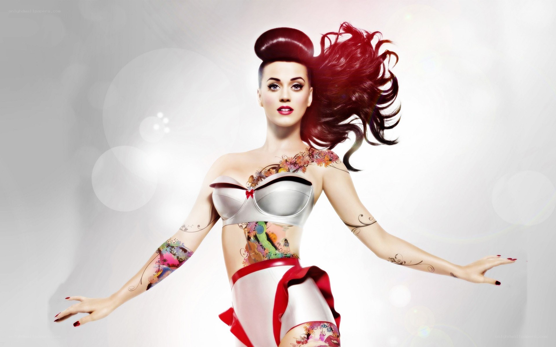 Katy Perry in artistic pose