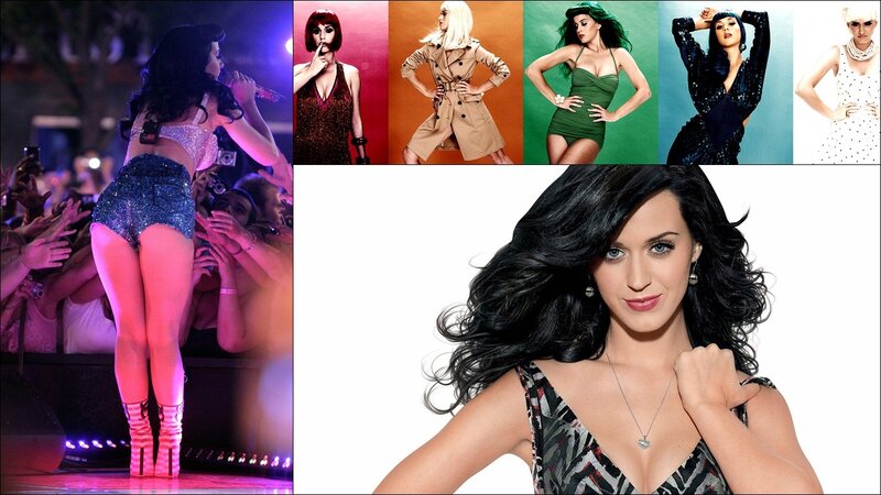 Katy Perry in Various Outfits — Black