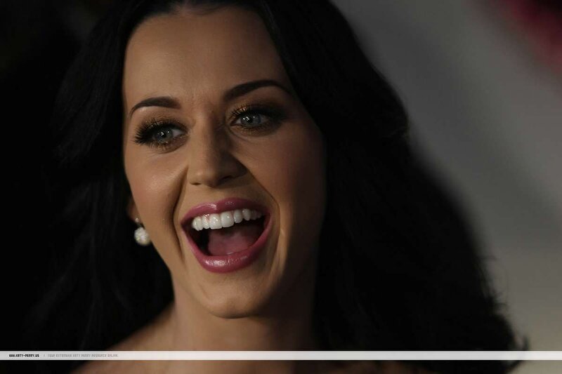 Katy Perry laughing