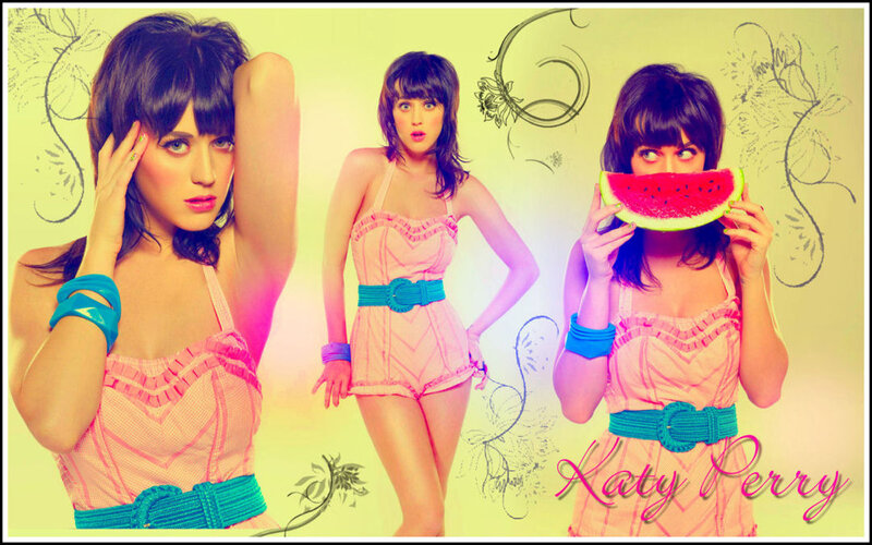 Katy Perry promotional collage