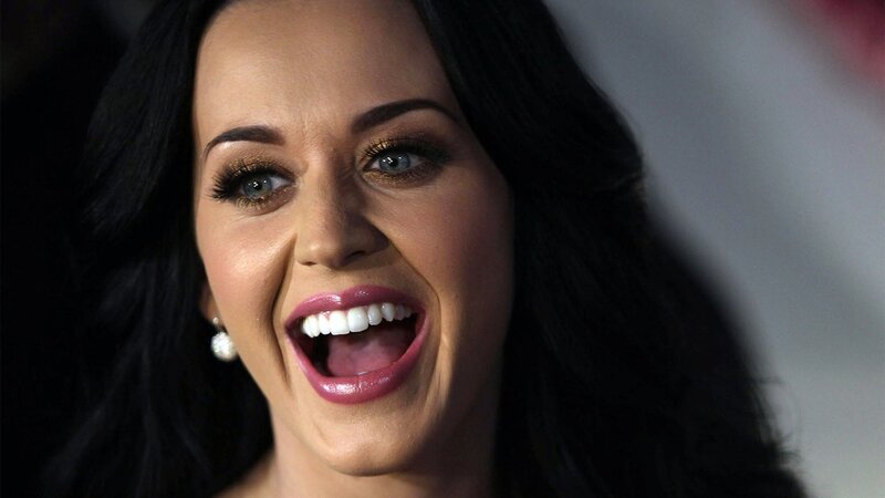 Katy Perry smiling widely