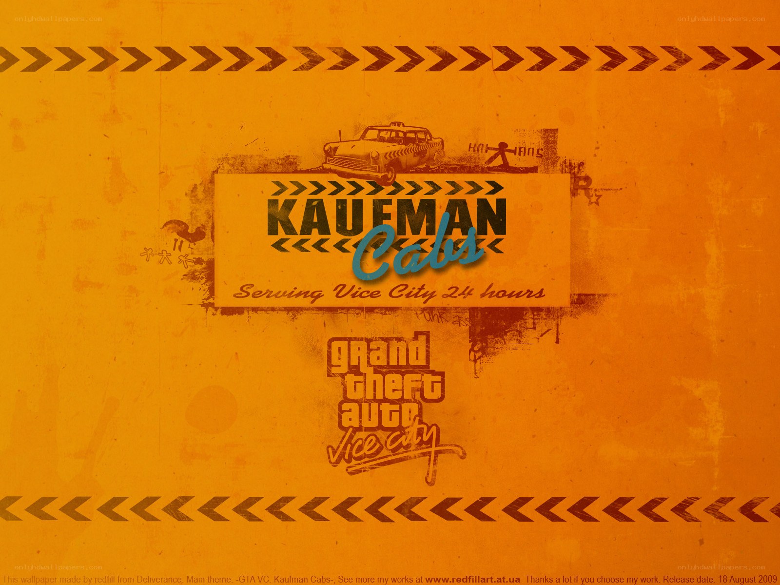 Kaufman Cabs in Vice City
