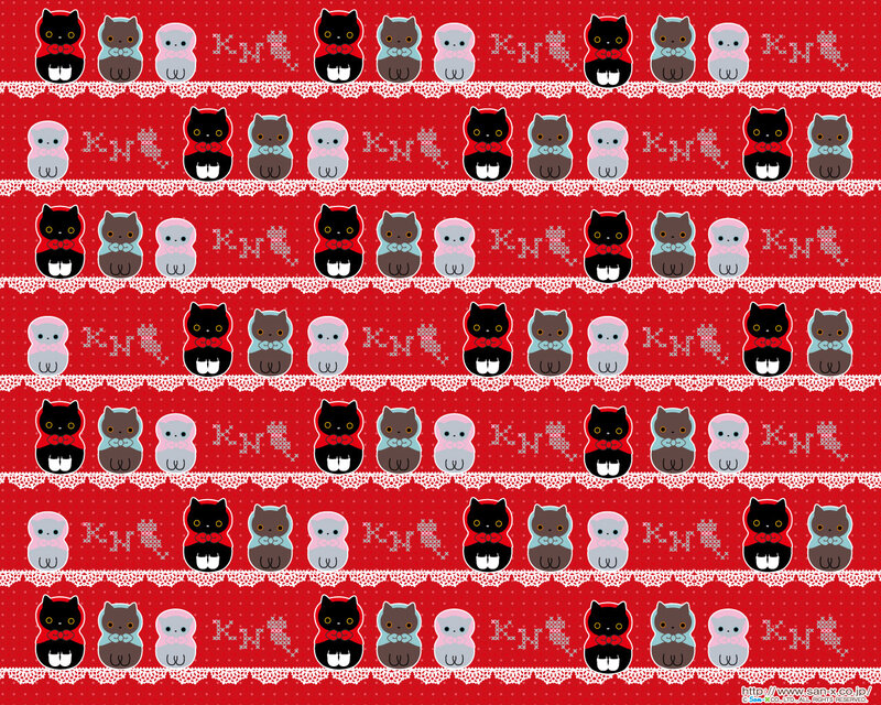 Kawaii Cat Characters