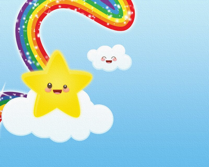 Kawaii Star on Cloud