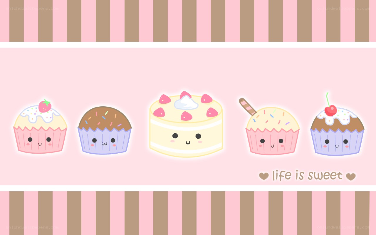 kawaii sweets illustration