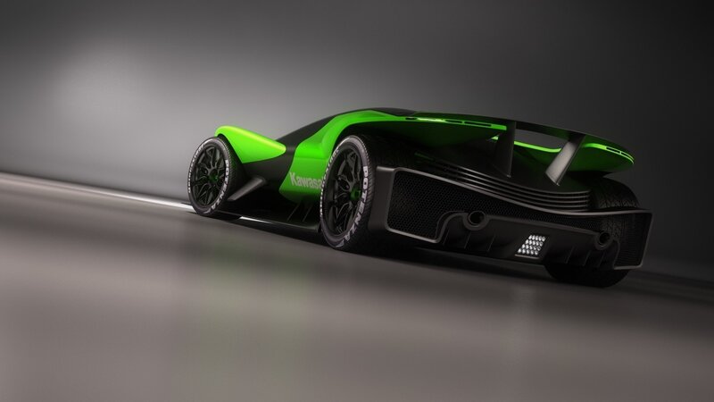Kawasaki concept race car