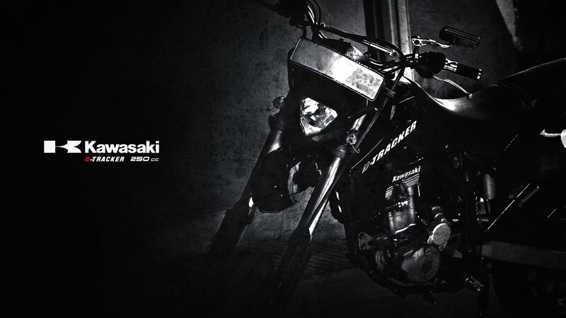 Kawasaki D-Tracker 250 motorcycle