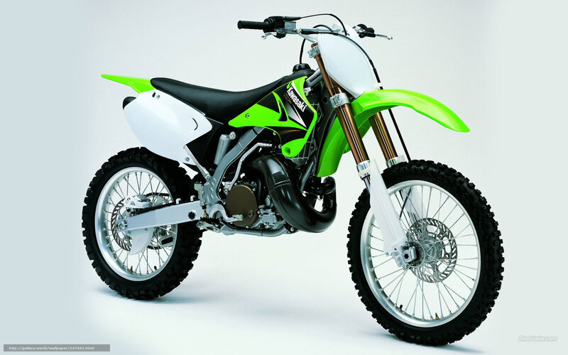 Kawasaki dirt bike