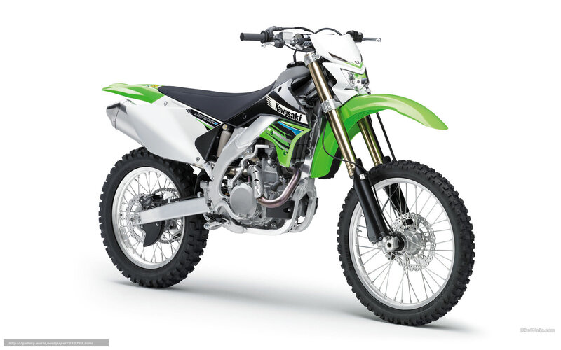 Kawasaki dirt bike