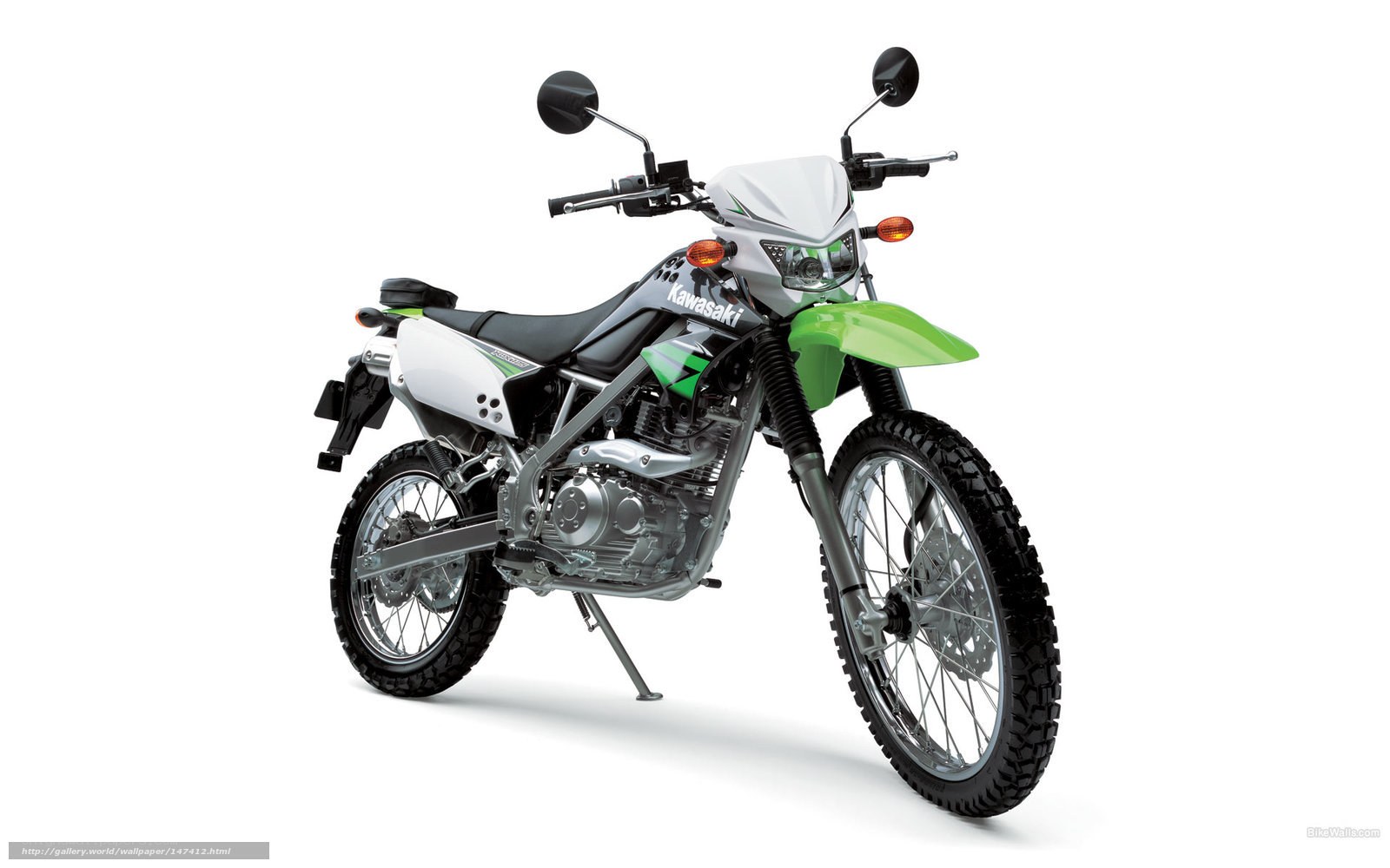 Kawasaki dirt bike motorcycle