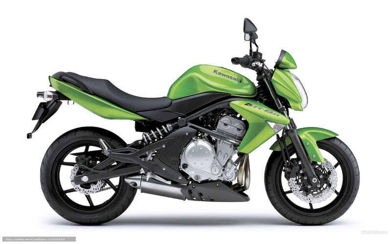Kawasaki ER-6n motorcycle