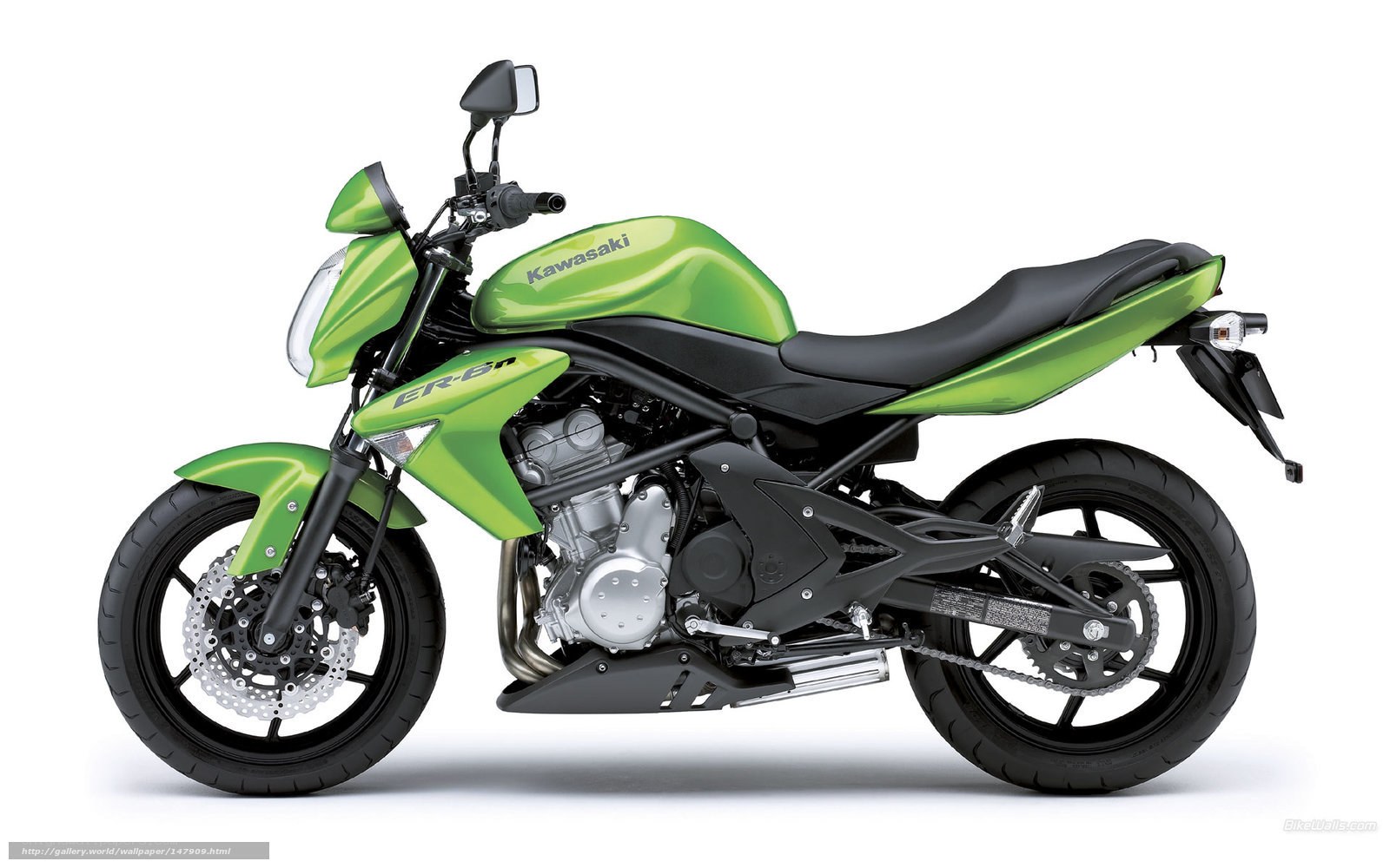 Kawasaki ER-6n motorcycle
