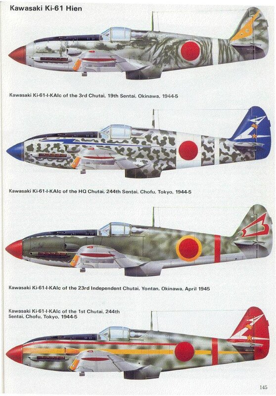 Kawasaki Ki-61 Hien aircraft