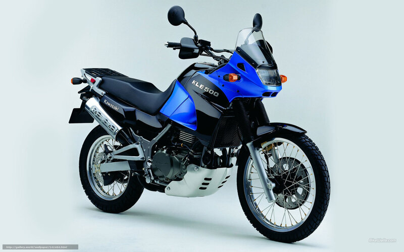 Kawasaki KLE500 motorcycle