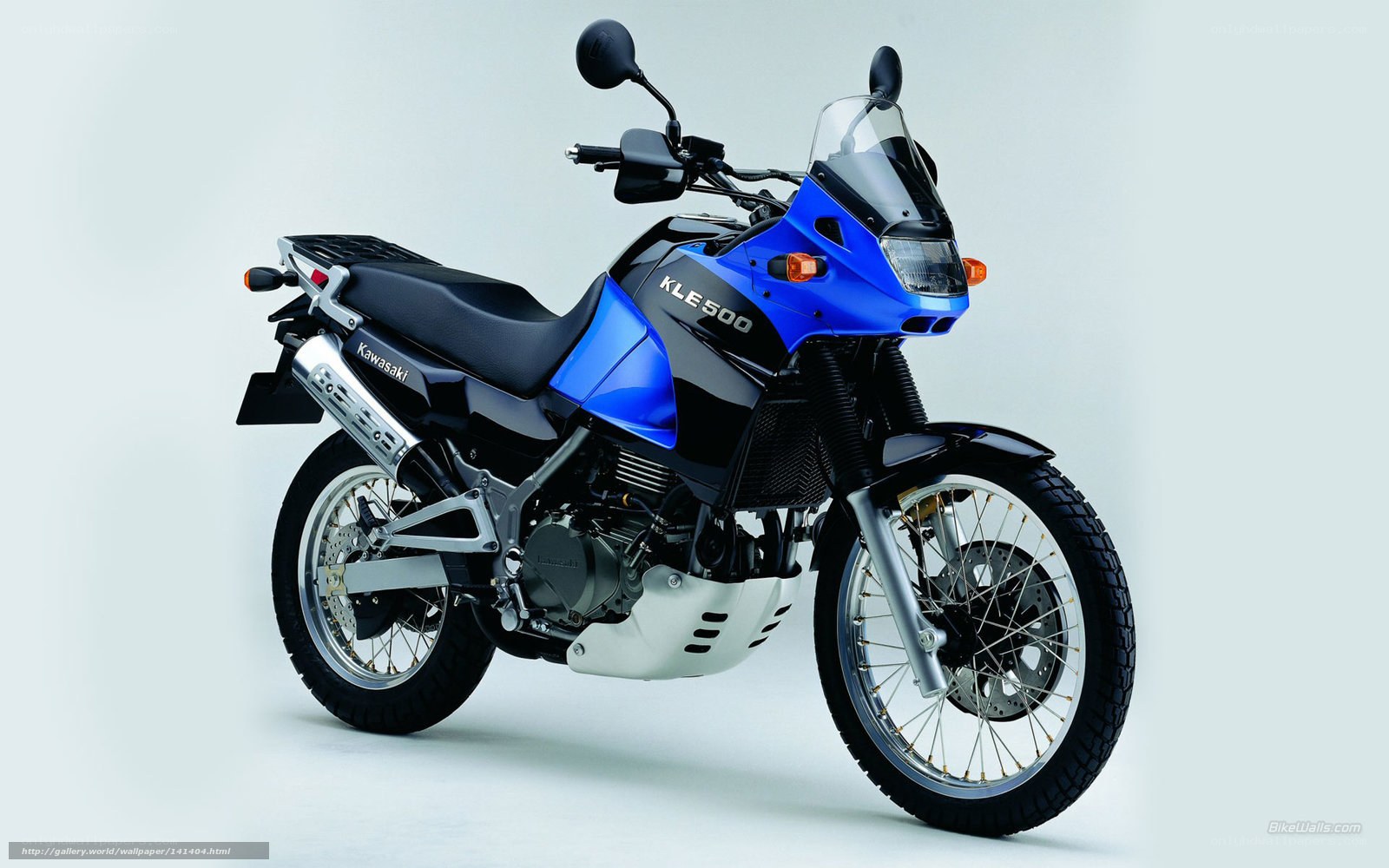 Kawasaki KLE500 motorcycle