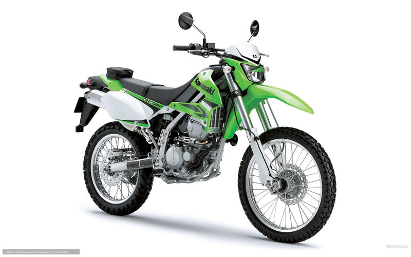 Kawasaki KLR 650 motorcycle