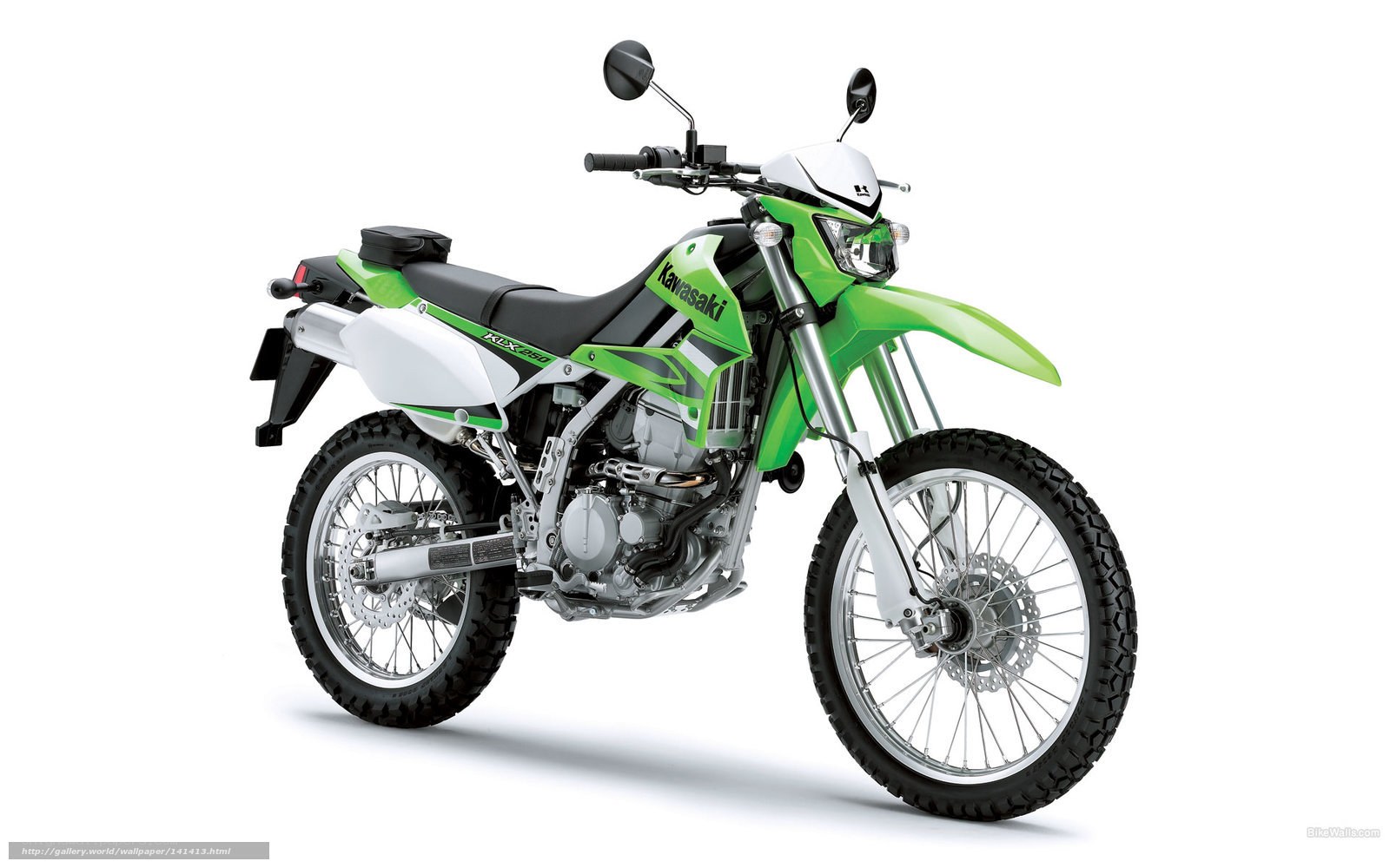 Kawasaki KLR 650 motorcycle