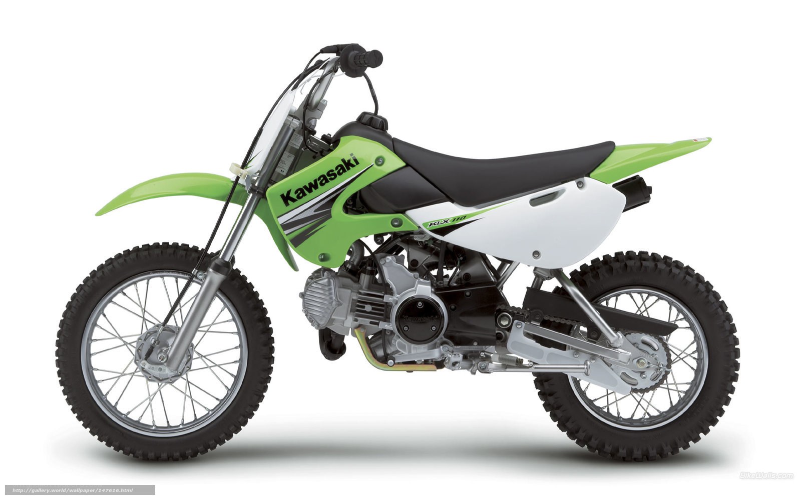 Kawasaki KLX110 dirt bike