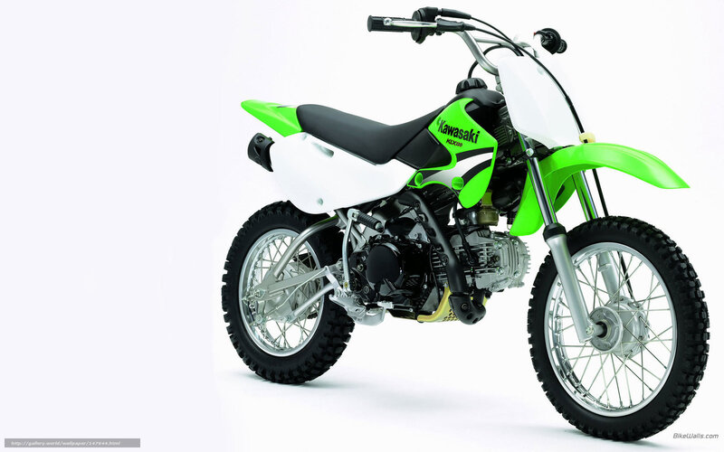 Kawasaki KLX110 dirt bike