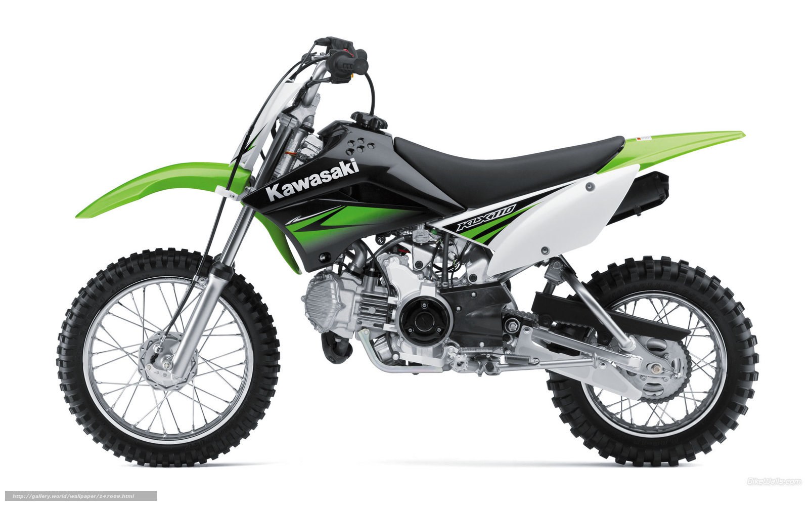 Kawasaki KLX110 dirt bike