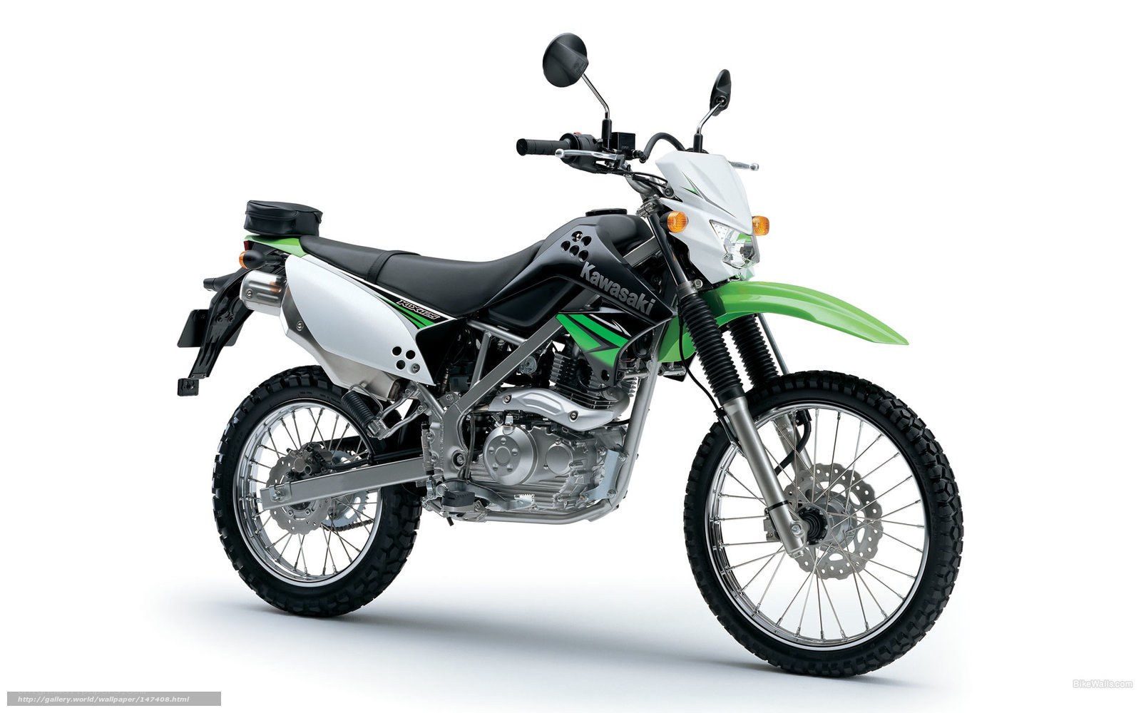 Kawasaki KLX140 motorcycle