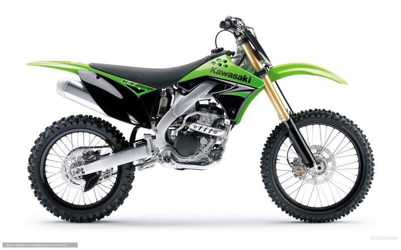 Kawasaki KX 250F dirt bike
