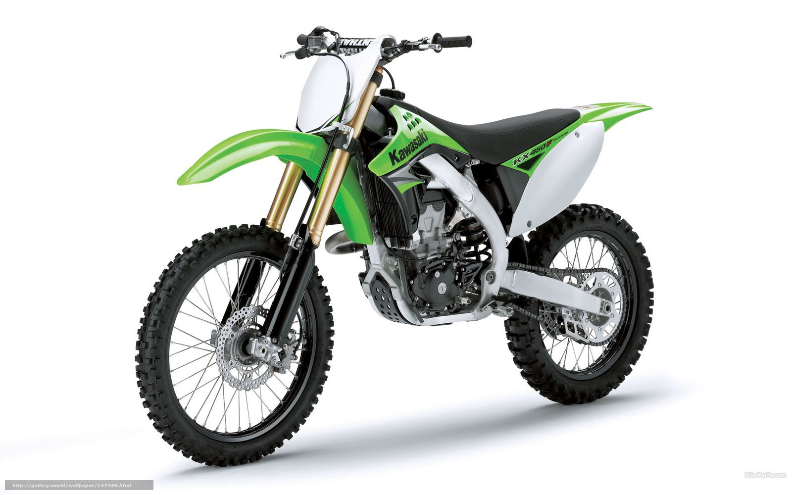Kawasaki KX 450F dirt bike