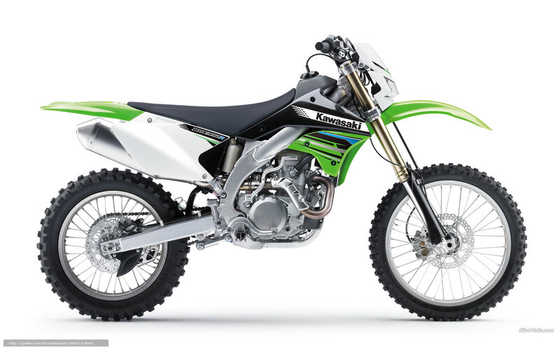 Kawasaki KX 450F dirt bike