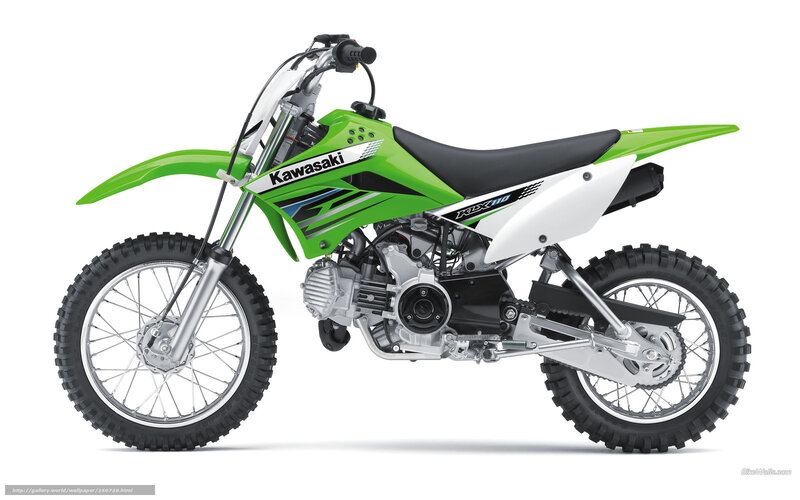 Kawasaki KX110 dirt bike